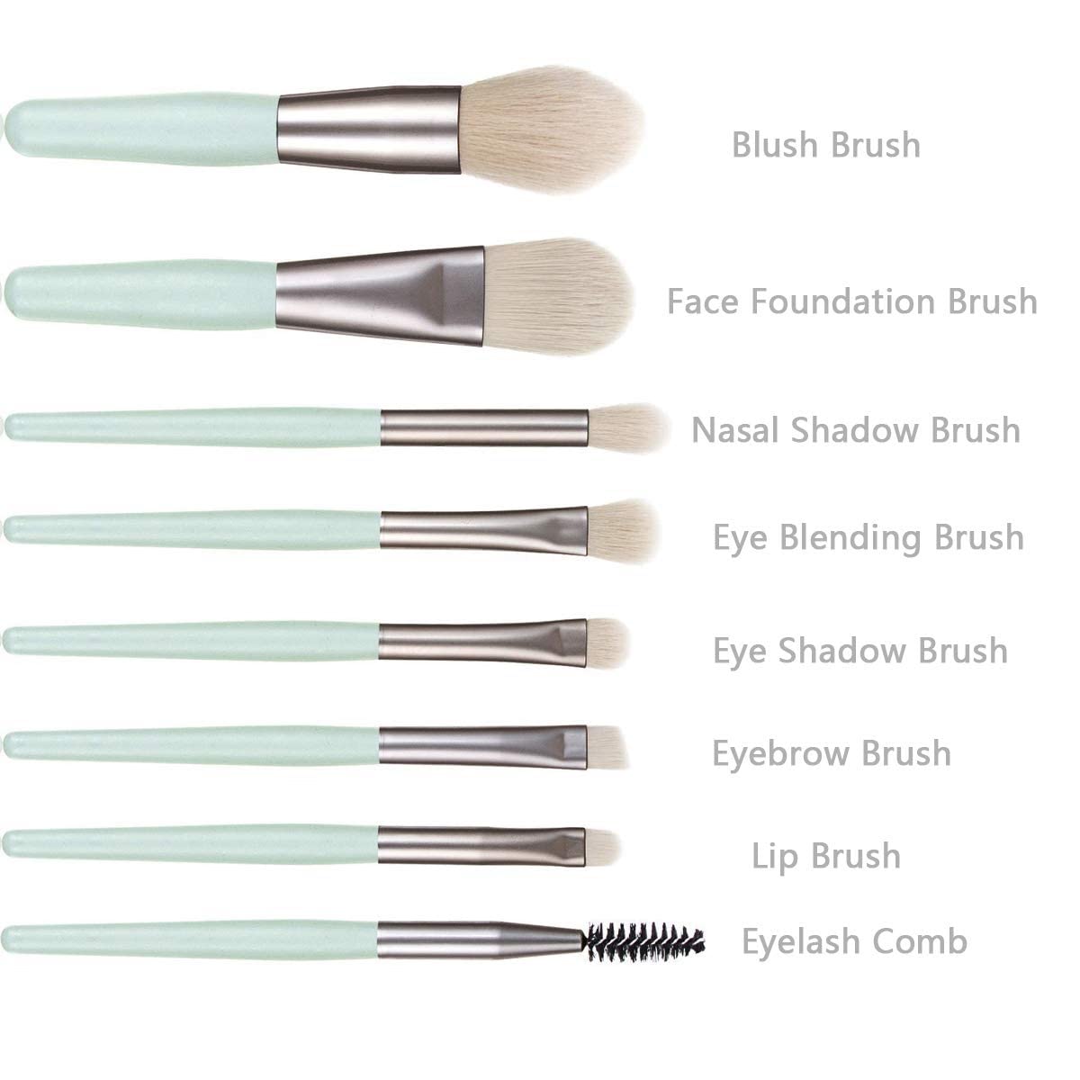 Dreamy 8-Piece Makeup Brush Set