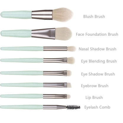 Dreamy 8-Piece Makeup Brush Set
