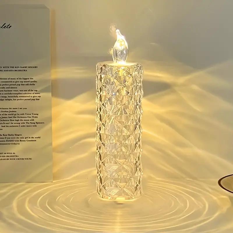 Crystal Flameless Candle (pack of 3)