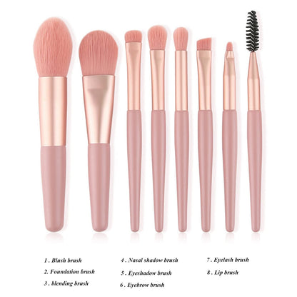 Dreamy 8-Piece Makeup Brush Set