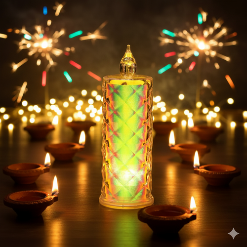 LED Flameless Decorative Candle Lights (pack of 3)