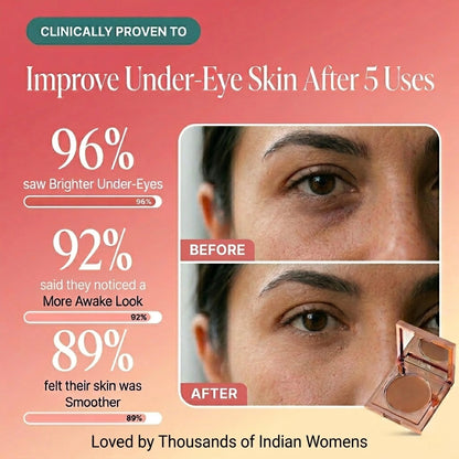Dreamy™️ | CC UnderEye Corrector for Dark circles in MEDIUM TAN (FREE BRUSH KIT)-100% Authentic