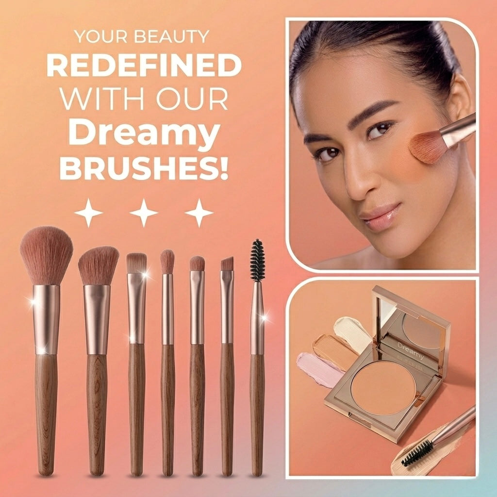 Dreamy™️ | CC UnderEye Corrector for Dark circles in MEDIUM TAN (FREE BRUSH KIT)-100% Authentic