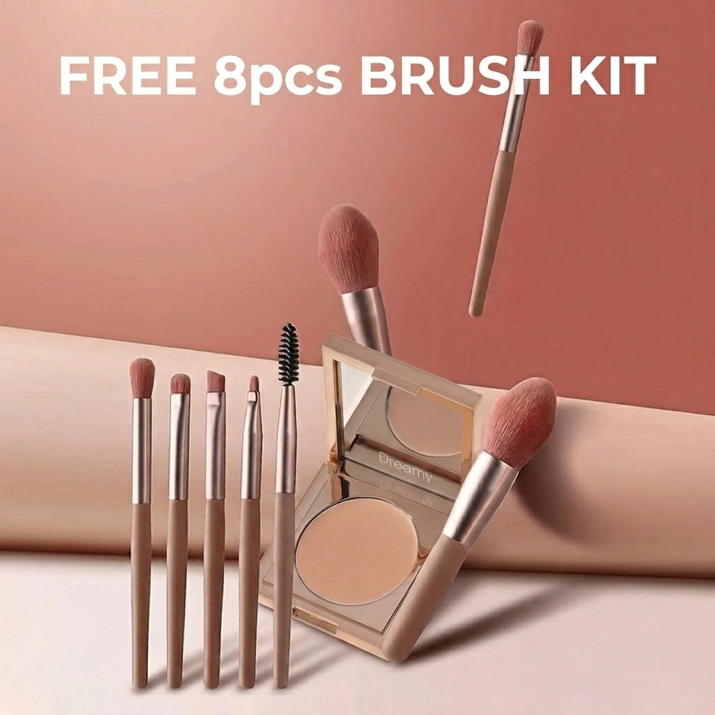 Dreamy™️ | CC UnderEye Corrector for Dark circles in MEDIUM TAN (FREE BRUSH KIT)-100% Authentic